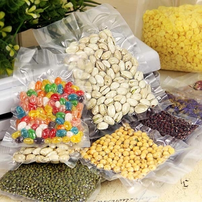 Clear Plastic Plain Flat Food Vacuum Packing Bag For Fresh Meat Packaging