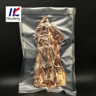 One Side Embossed Vacuum Seal Bag Food Packaging Pouch