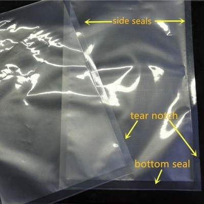 PA EVOH PE Co Extruded Clear Vacuum Bags For Food Refrigerate