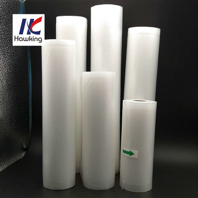 Unrecyclable Embossed Vacuum Bag Nylon Pe For Frozen Save Salmon