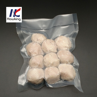 Fresh Storage Retort Compression Bag 90 Mic Retort Pouch Bag Transparent