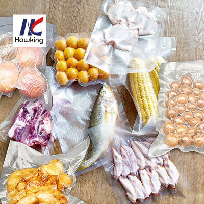 6 X 11'' Food Sealer Storage Vacuum Pouch 7 Layers With Mesh