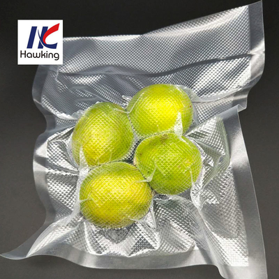Coextruded Film Clear Nylon PE Plastic Packaging Food Vacuum Bag Bpa Free 70 μM