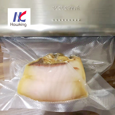 Embossed Sealer Moisture Barrier Bag Vacuum Pack Bags For Food