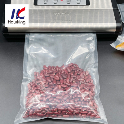 Transparent Food Grade Saver Vacuum Seal Bags 9 Layer Storage package