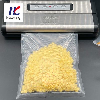 Compressed Embossed Vacuum Bag For Vacuum Storage Meat Food Packaging