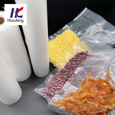 Compressed Embossed Vacuum Bag For Vacuum Storage Meat Food Packaging