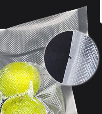 80um 28cm*5m Food Grade Vacuum Bag Rolls One Side Embossing