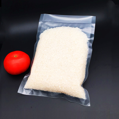 Food Vacuum Roll Food Storage Bags Embossed Vacuum Pouches 3 Side Seal