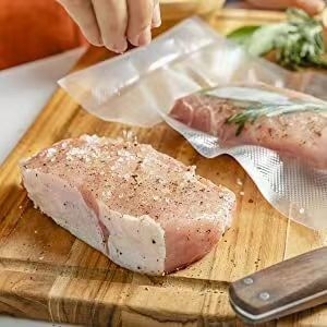 10" X 13" Food Vac Sealer Bag Sous Vide Vaccum Safe Bpa Free Vacuum Sealer Bags Quart Size 100 Pack