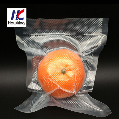 One Side Embossed Vacuum Seal Bag Food Packaging Pouch