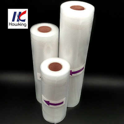 Transparent Embossed Vacuum Seal Storage Bags Vacuum Roll For Food
