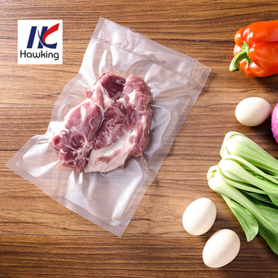 Transparent Embossed Vacuum Seal Storage Bags Vacuum Roll For Food