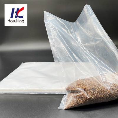 Non - Reusable 70 um PA PE Clear Vacuum Seal Storage Bags For Food